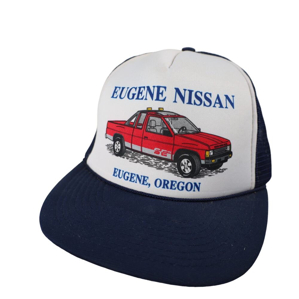 Vintage 90s Nissan D21 Hardbody Extended Cap Mini Truck Graphic Hat